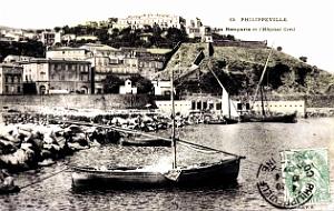 Philippeville - Remparts et Hopital Civil - 1907
